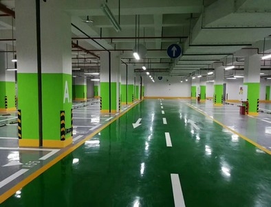 牡丹江牡丹江停车场标线施工